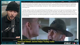 EPIC Trump Military Ad SLAMMING Woke Military Goes VIRAL, Kubricks Daughter BACKS TURMP Use Of FMJ