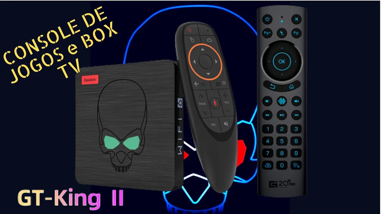 Beelink GT King II CONSOLE DE JOGOS E BOX TV