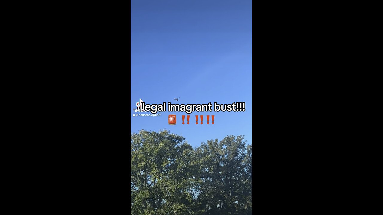 Illegal immigrant bust!!!