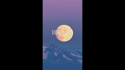 Full Moon in Leo Spirit Circle