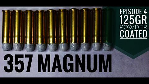 Reloading 357 Magnum - Episode 4 - Lee 358125RF + Accurate #5 + CCI #550 Magnum Small Pistol Primers