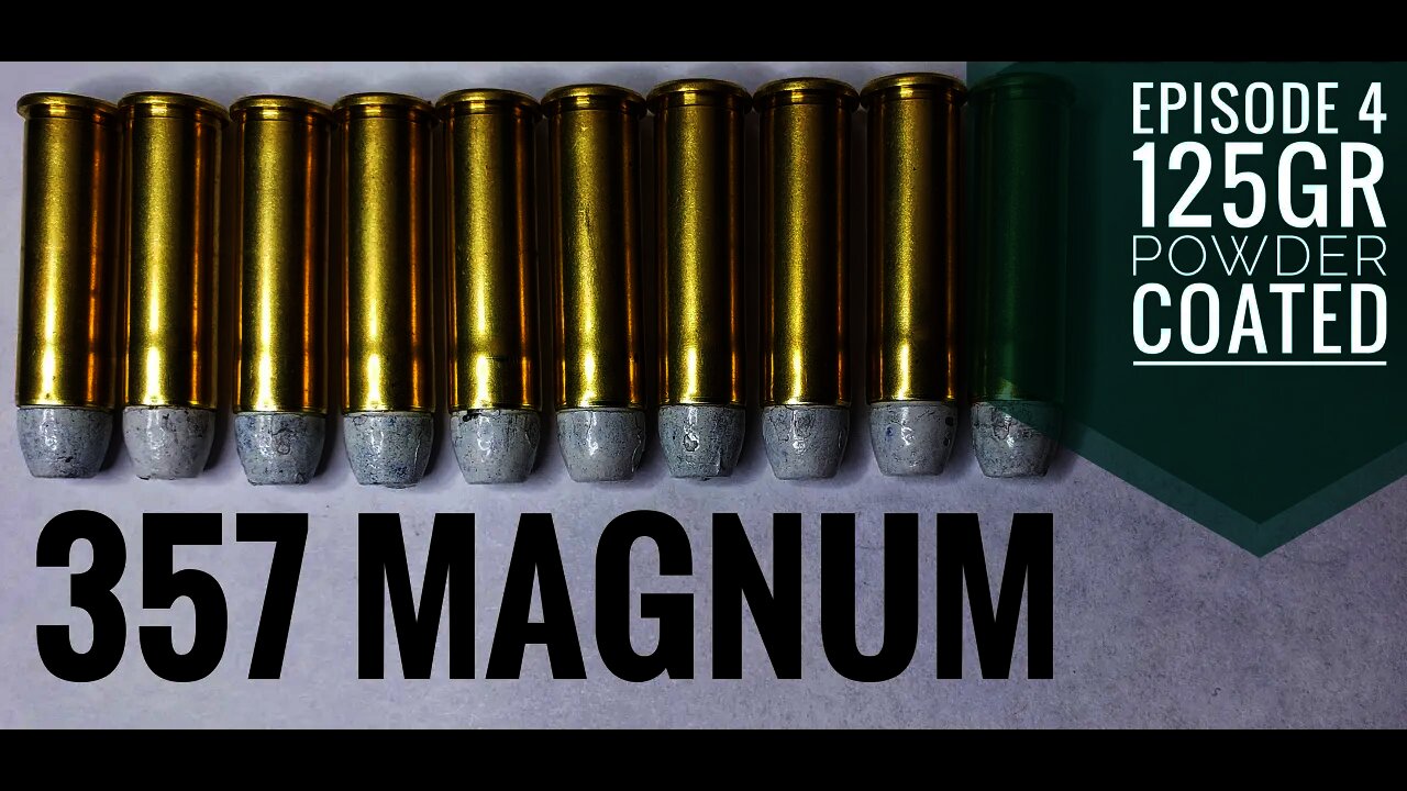 Reloading 357 Magnum - Episode 4 - Lee 358125RF + Accurate #5 + CCI #550 Magnum Small Pistol Primers