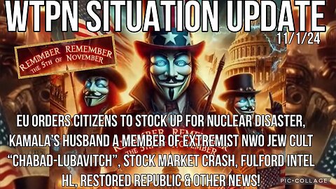 WTPN ~ Judy Byington ~ Situation Update ~ 11-1-24 ~ Trump Return ~ Restored Republic via a GCR