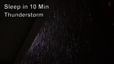 Rain Sounds For Sleeping - Instantly Fall Asleep With Rain And Thunder Sound At Night #rain