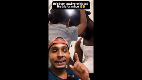 He's been praying for his dad 😱!🔥#viral #short #reel #bible #video #2024 #supernatural