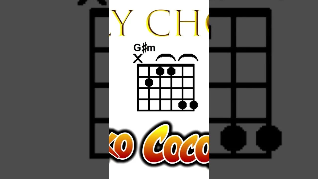 Master the Cool Fingering Technique for G# Minor Chord on Guitar #shorts #dailychords