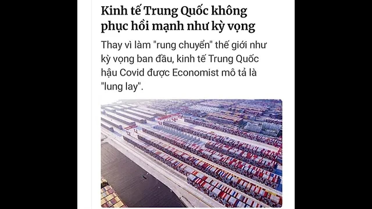 "TRUNG QUỐC*-*KINH TẾ KHÔNG PHỤC HỒI MẠNH NHƯ KỲ VỌNG"#shorts