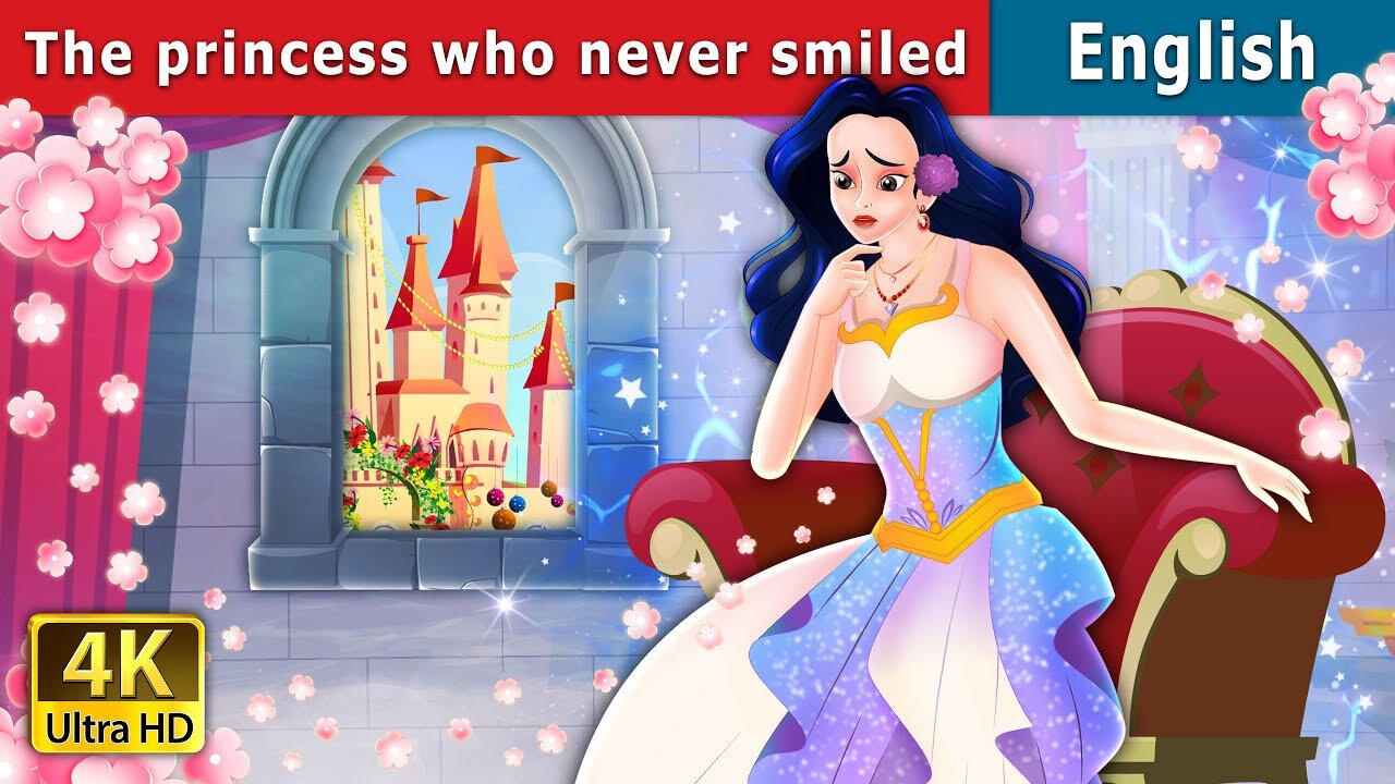 The Princess who never Smiled || Fairy tales in English || Cartoon in English || Cartoon