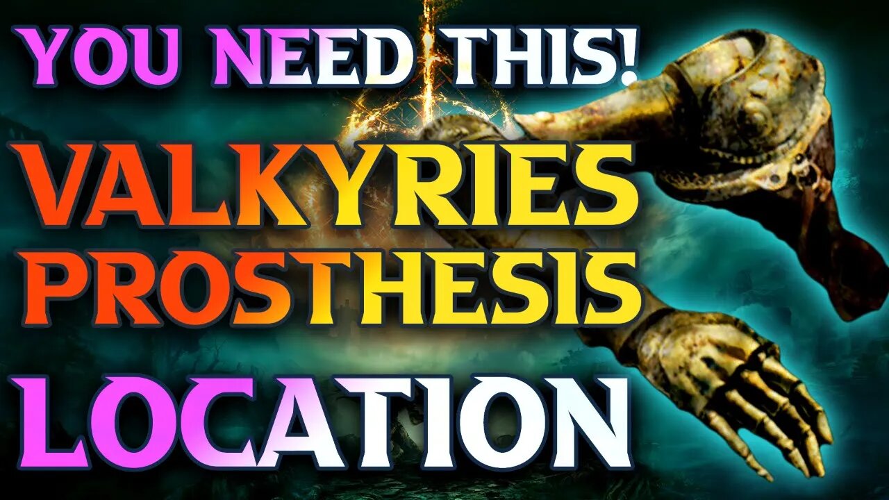 How To Get Valkyries Prosthesis In Elden Ring