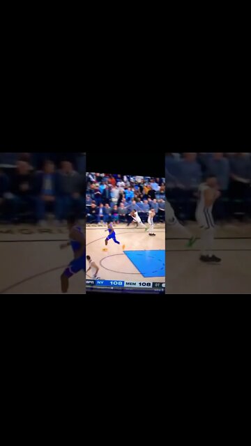 Ja Morant with the Block and then big Assist to lead the Grizzlies