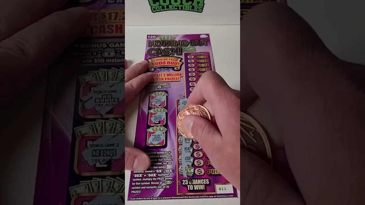 NEW Scratch Off Lottery Tickets Nothing But Cash!