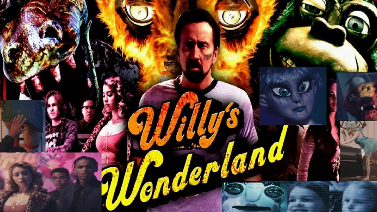 #review, #Willy's Wonderland, 2021, #nick cage, #slasher,