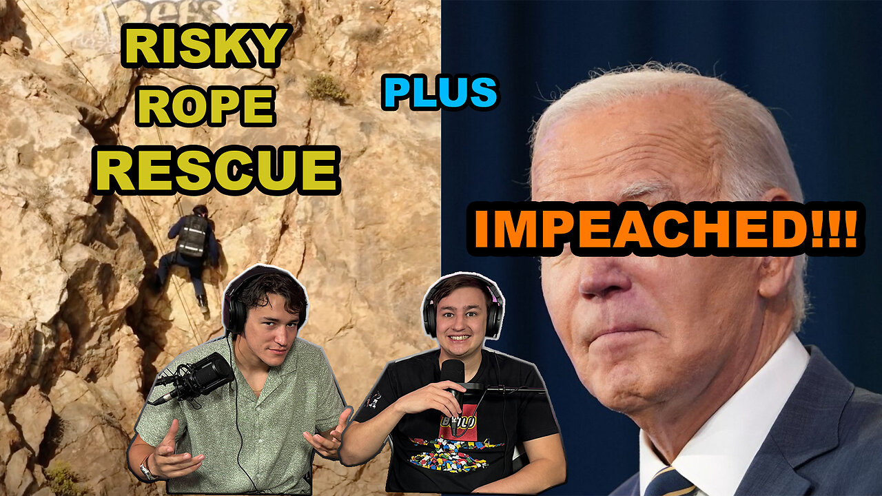 Medic Monday Ep. 013 | Risky Rope Rescue + Biden Impeached!!!