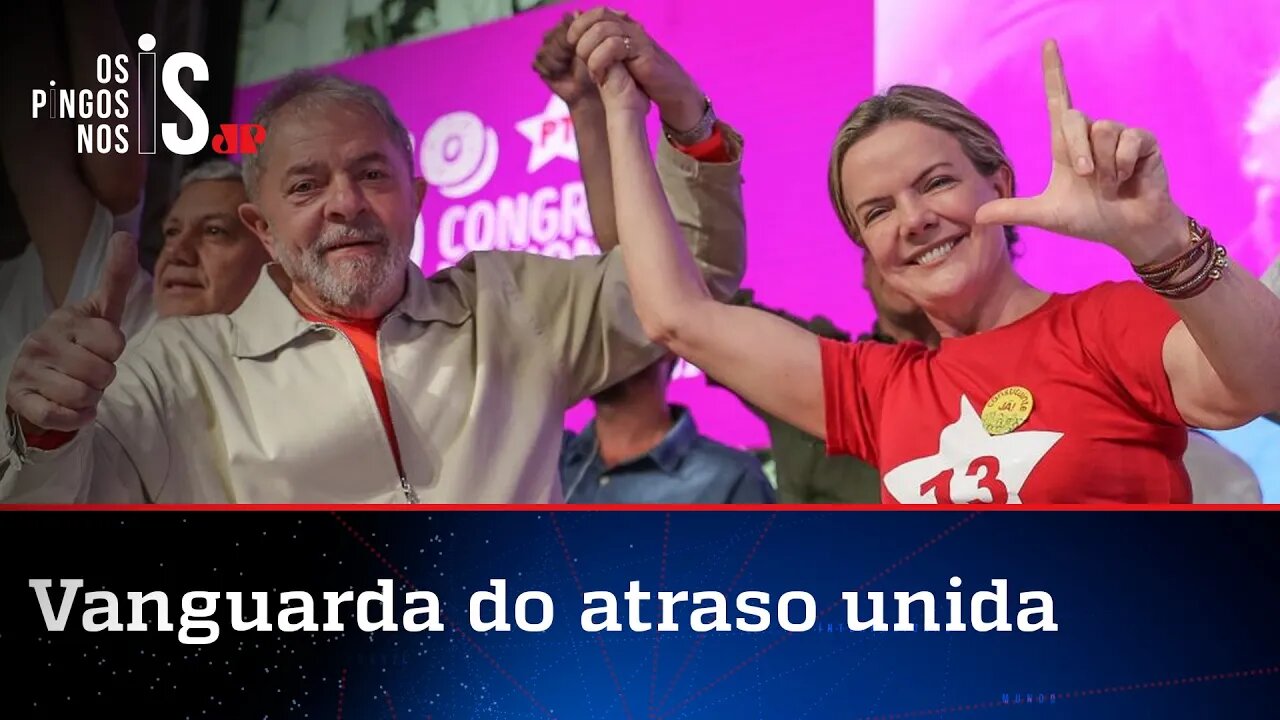 Lula e Gleisi Hoffmann falam em revogar a reforma trabalhista