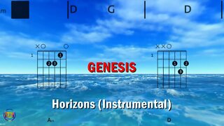 GENESIS Horizons FCN GUITAR CHORDS & LYRICS INSTRUMENTAL