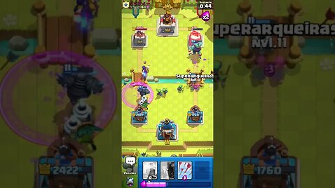 CLASH ROYALE SHORTS #01 - SÓ TEM PARTIDA TOP