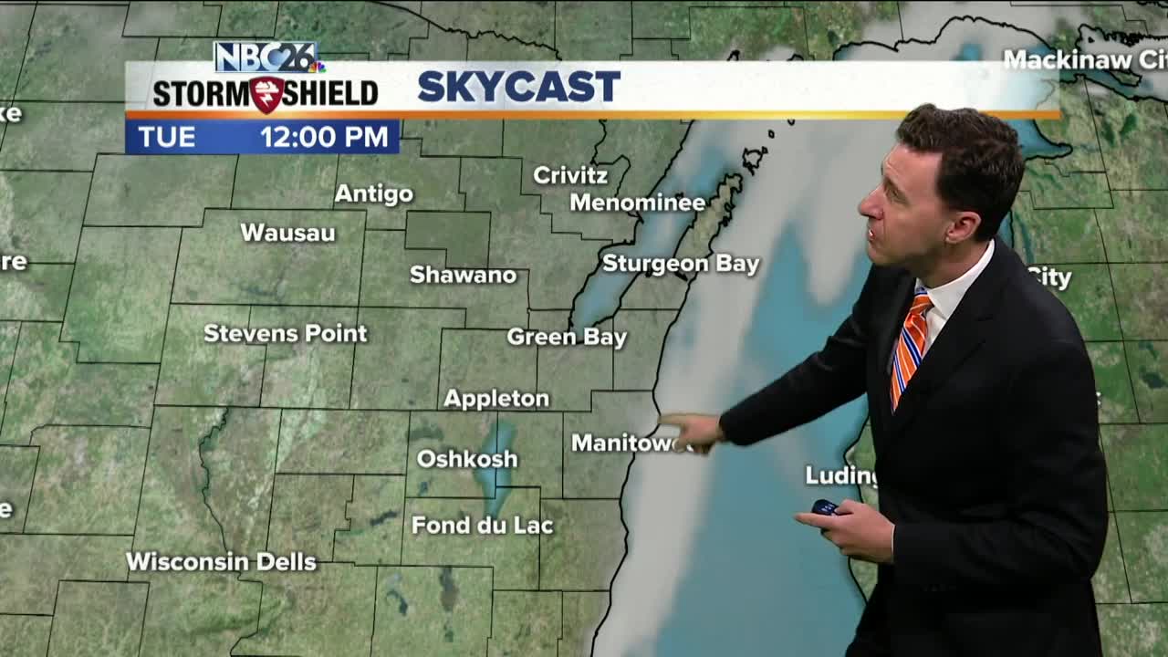 Michael Fish's NBC26 weather forecast