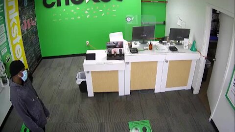 Cricket Wireless armed robbery video 2