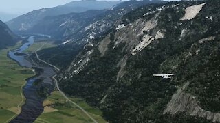 Leg 9: Missoula International (KMSO) to Thompson Falls (KTHM) | KGNB-PAJN Cessna 172 Prepar3d V5.1