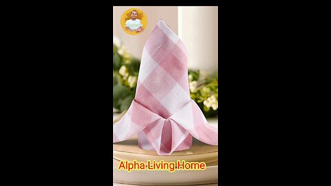 "Alpha Living Home Dinner Napkins Set Review: Pink/White Checkered Wedding Napkins 18x18"