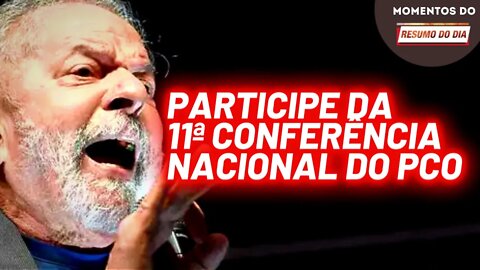 PCO aprova apoio a Lula para presidência da República | Momentos