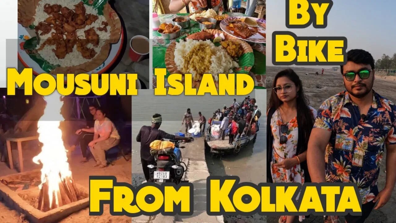 Mousuni Island by bike from #Kolkata #SR_Info_Hub #Xpuls200