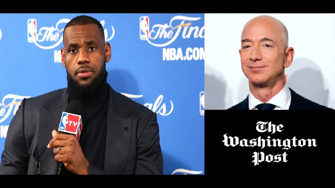 Making Many Threats on Twitter LEBRON JAMES Calls Twitter Now + Jeff Bezos Pushes Propaganda