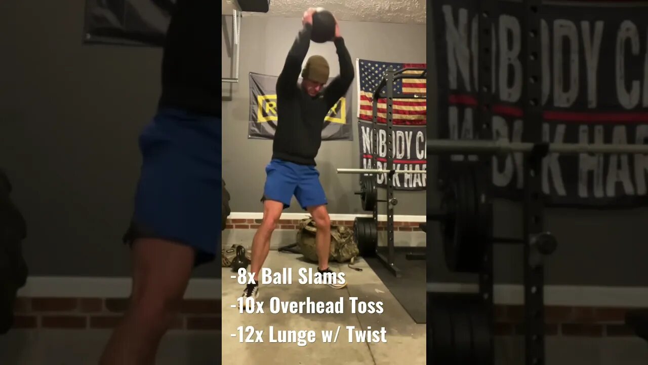 Triple-Threat Slam Ball Routine—POWER & CONDITIONING