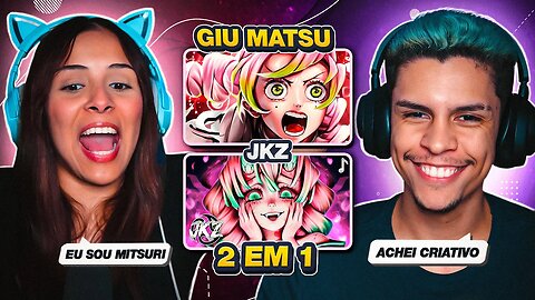 2 EM 1: MITSURI - Giu Matsu & JKZ | [React em Casal] 🔥