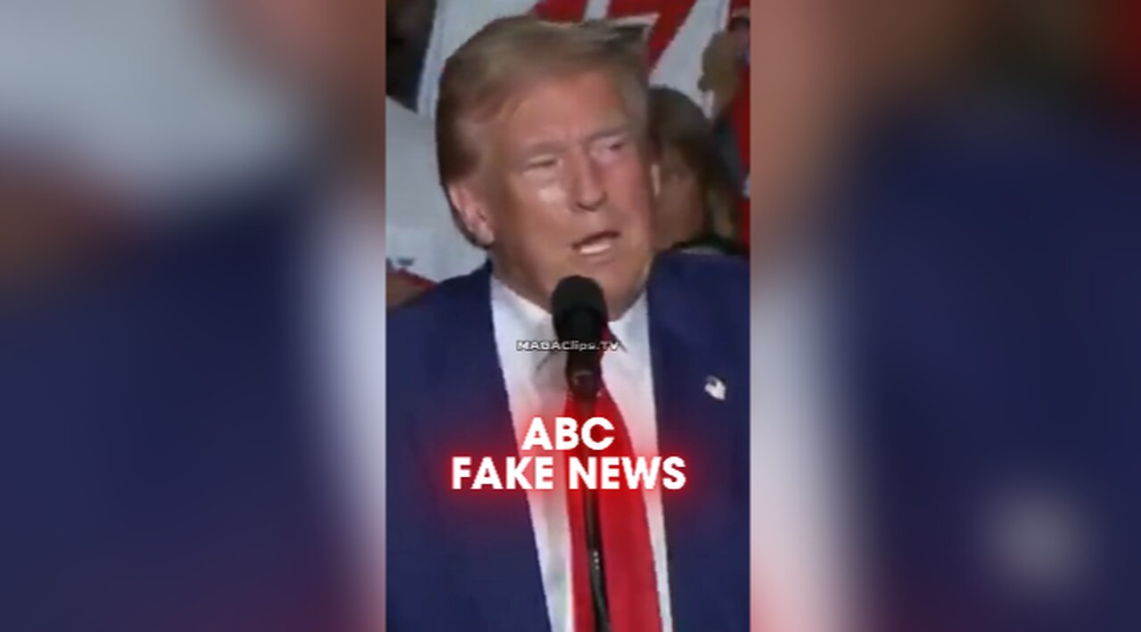 Trump: ABC is Trying To Interfere With Our Election - 9/13/24