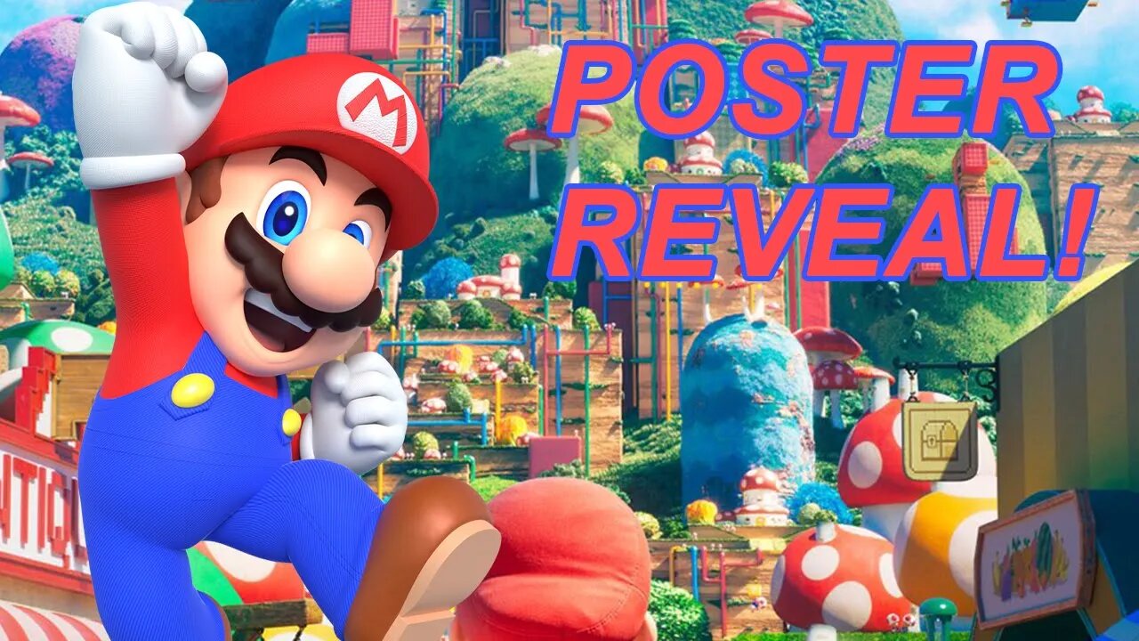 THIS LOOKS AMAZING! | Mario Movie Poster Reveal Reaction and Breakdown