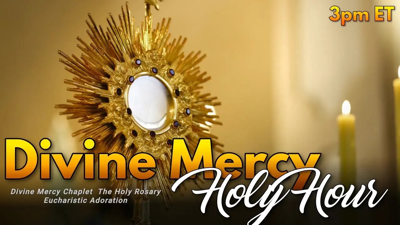 The Glorious Mysteries of the Holy Rosary and Divine Mercy chaplet