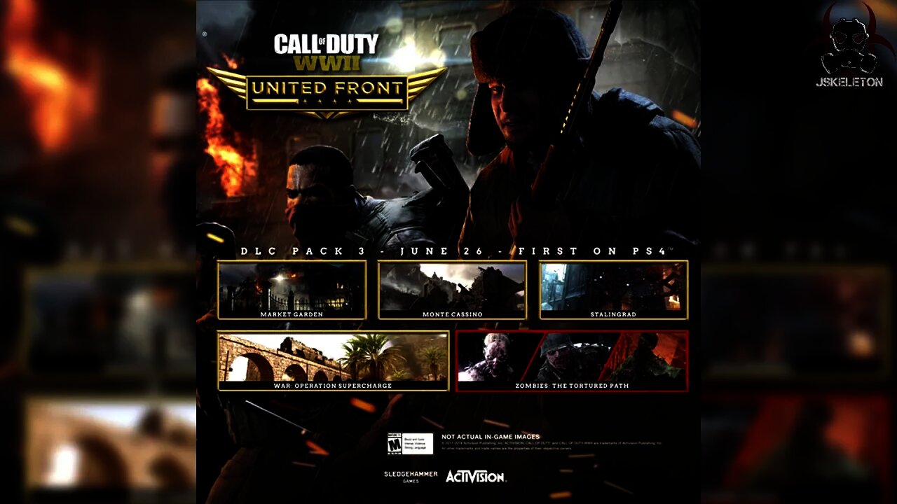 CoD WWII DLC 3 "UNITED FRONT" Revealed!