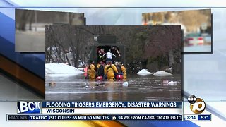 Flooding triggers emergency, disaster warnings