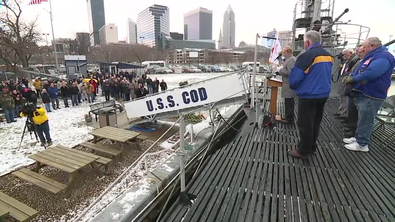 77th anniversary of Pearl Harbor attack remembered on the U.S.S. Cod