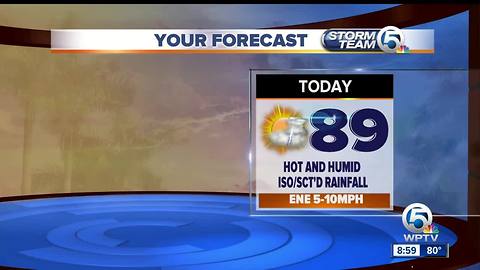 South Florida mid-morning forecast (9/20/17)