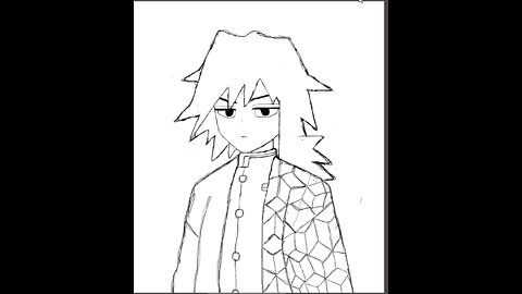 DRAWING GIYU TOMIOKA XD