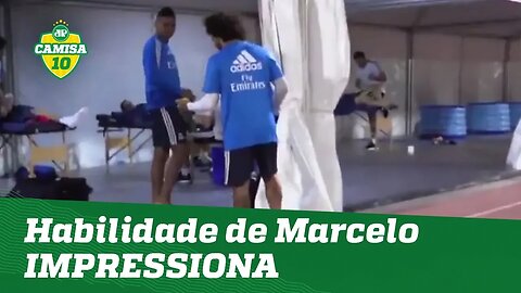 Você consegue? Habilidade de Marcelo IMPRESSIONA no Real!