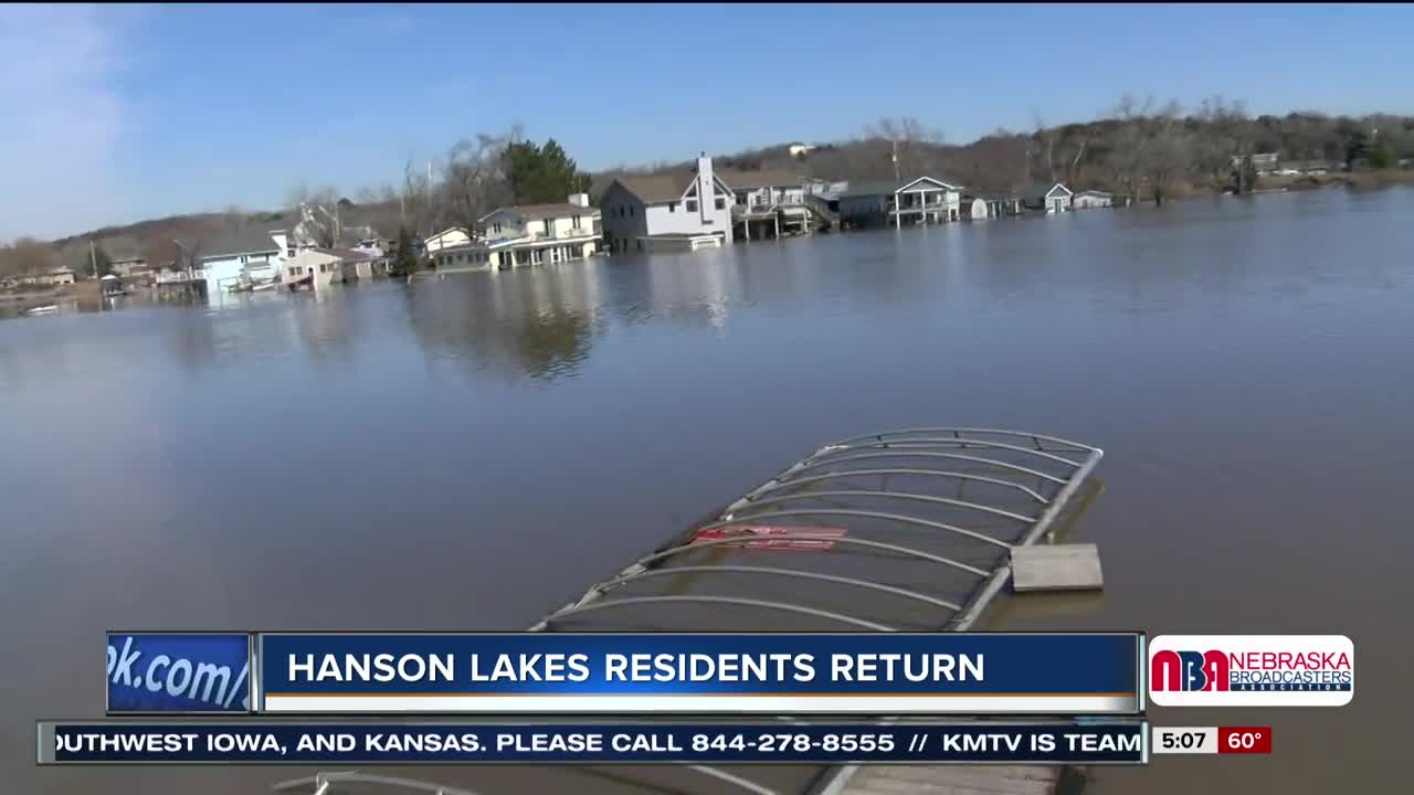 Hanson Lake Residents Return