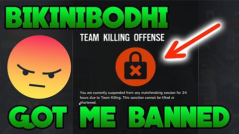 I GOT BANNED in Rainbow Six Siege