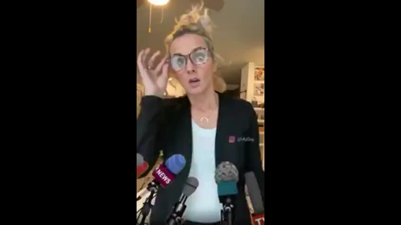 Lady explains COVID-19 restrictions as the Democrats put it!