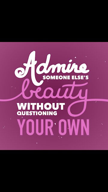 Admire Someone Else's Beauty [GMG Originals]