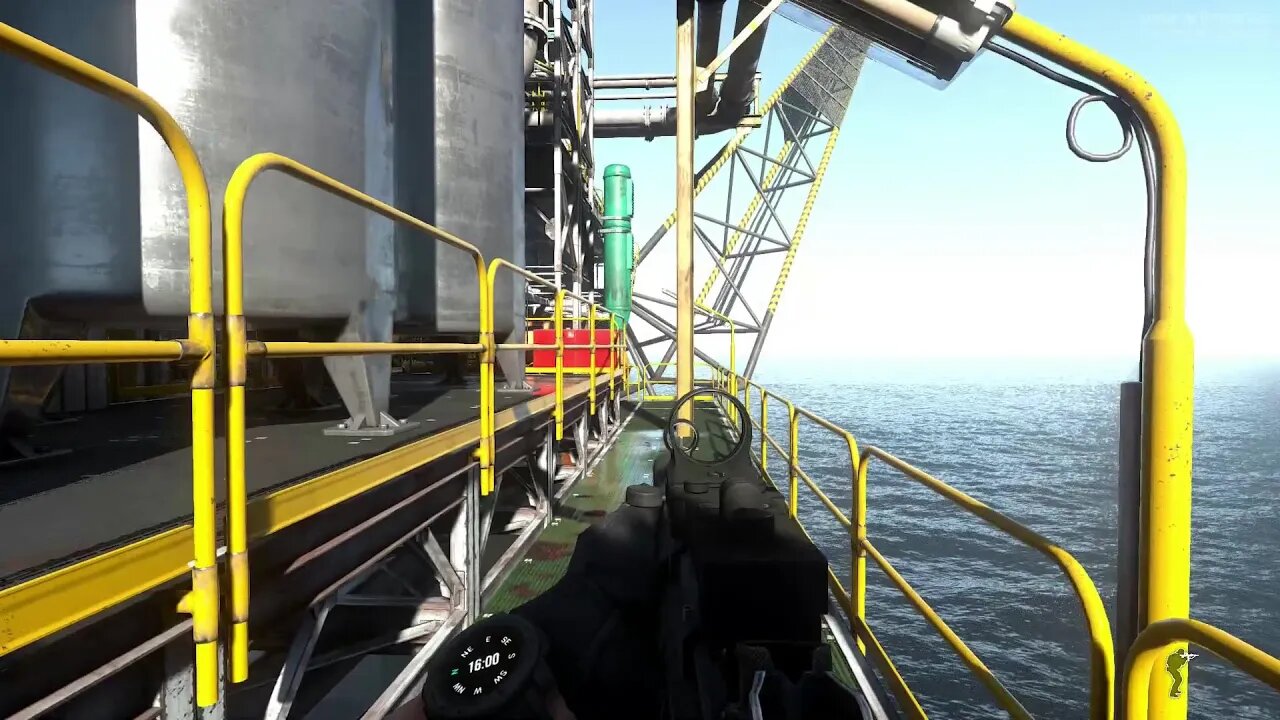 Ground Branch Oil Rig Gameplay (Decks 1 and 2 only)