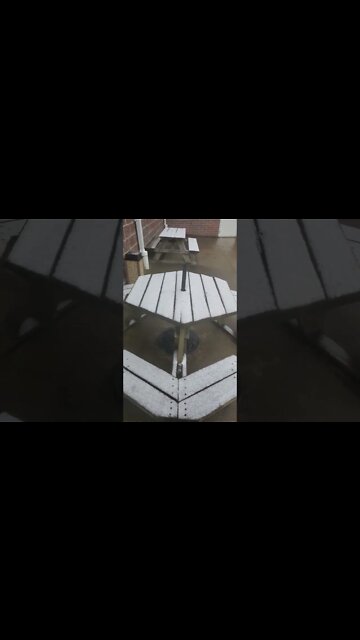 OH NO IT"S SNOWING!!!! #snow #baddriving