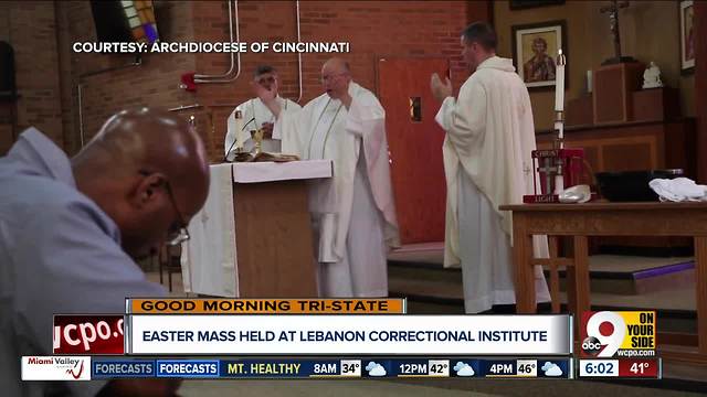 Easter Mass held at Lebanon Correctional Institute