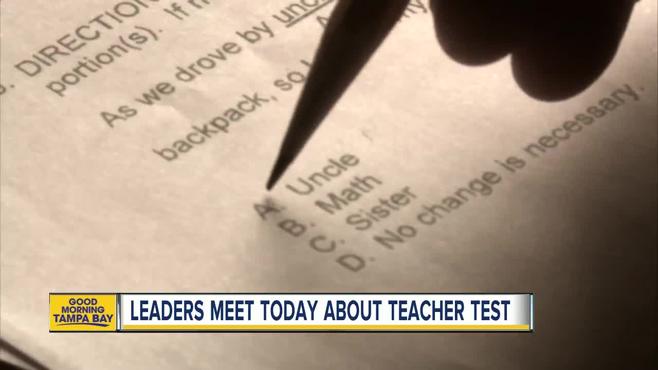 Florida leaders to discuss changes to Florida teacher licensing exam