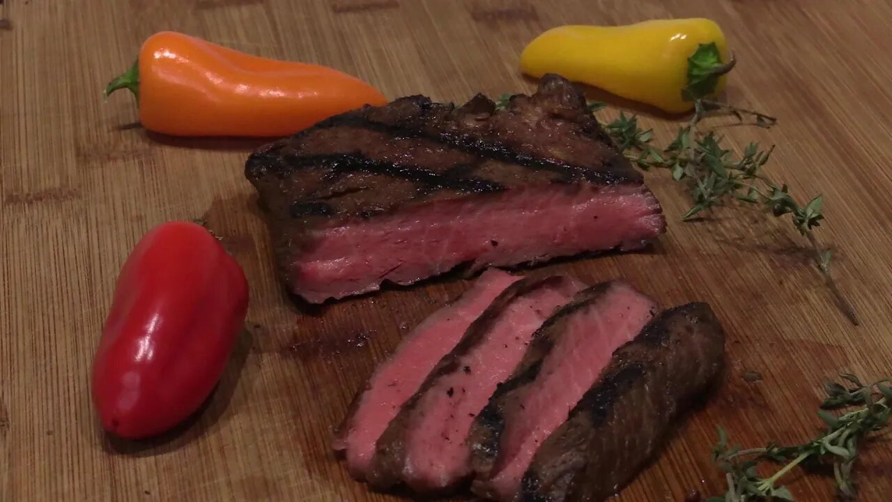 Grilled Flat Iron Steak - Lobel's New York Marinade Review