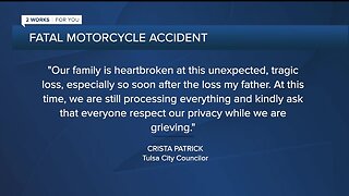 Tulsa City Councilor Crista Patrick's mother passes away in crash