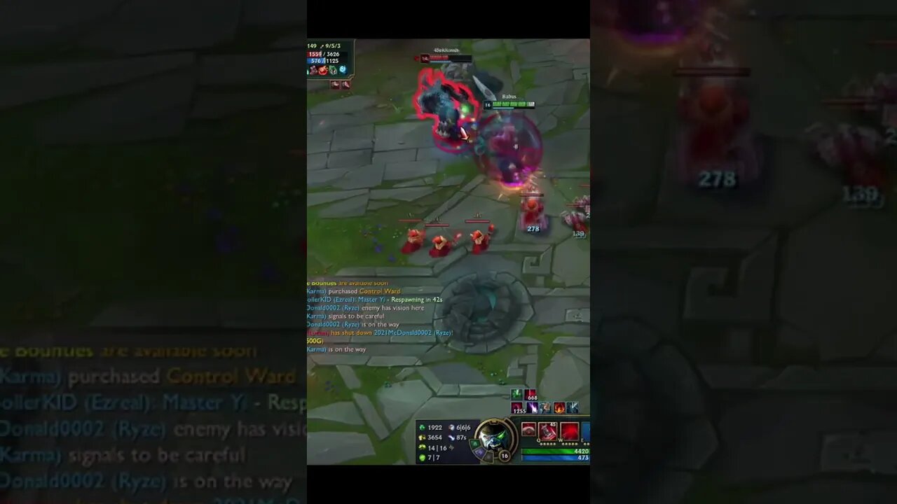 Sion - Thebausffs - League of Legends #shorts