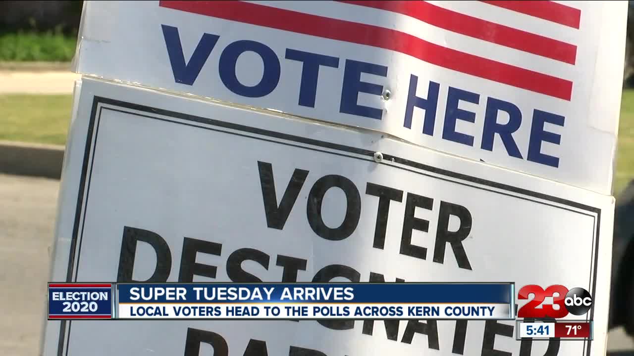 Super Tuesday hits Kern County, voters headed to the polls